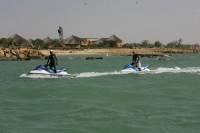 jet ski à Saly (Sénégal)
