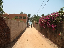 la plage de Saly Niakh Niakhal (Sngal)