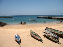 plage sur l'le de Gore