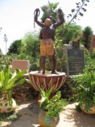 statue de commémoration de l'esclavage