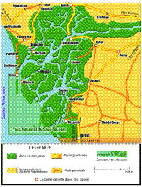 carte du sine saloum