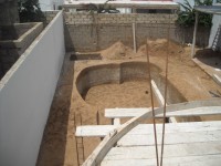 Construction de la villa Ker Tukki  Saly Niakh Niakhal : juillet 2009