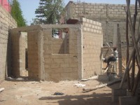 Construction de la villa Ker Tukki  Saly Niakh Niakhal : juin 2009