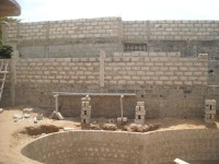 Construction de la villa Ker Tukki  Saly Niakh Niakhal : juin 2009