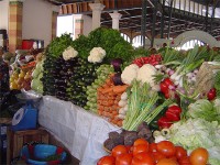 fruits et lgumes au march