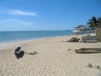 la plage de Saly Niakh Niakhal (Sngal)