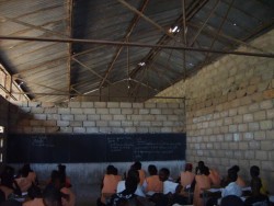 Salles de classes du site 2 ( des  classes  de  6e  et  5e ), lyce Bayakh (Sngal)