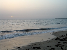la plage de Saly Niakh Niakhal (Sngal)
